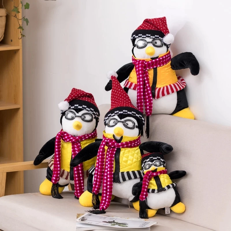 Joey's Friend HUG Penguin Plush Toys TV Serious Friends Cosplay Props Rachel Penguin Stuffed Hugsy Animal Dolls 27cm 47cm