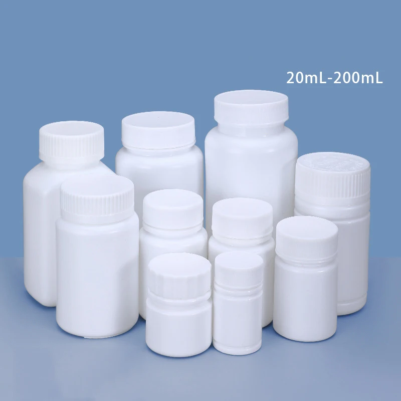 

20PCS DPE Capsules Pharmaceutical plastic bottle20ML 30ML 40ML 50ML 70ML 100ML 150ML 200ML medicine pill container