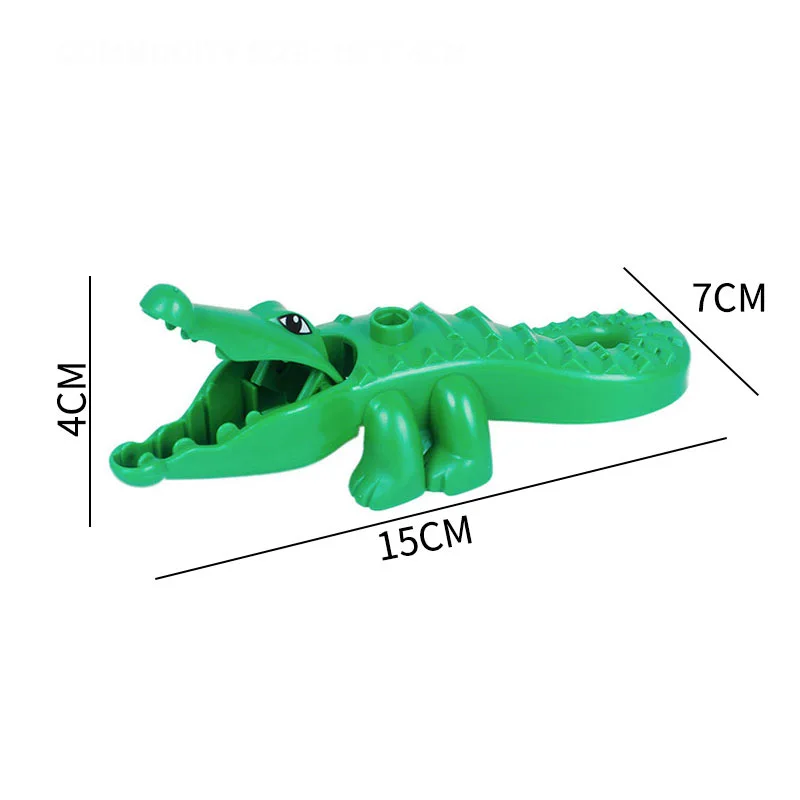 Compatible With Large Bricks Animals Series Big Building Blocks Sheep Crocodile Dinosaur Trailer Ship Bricks Toy For Children