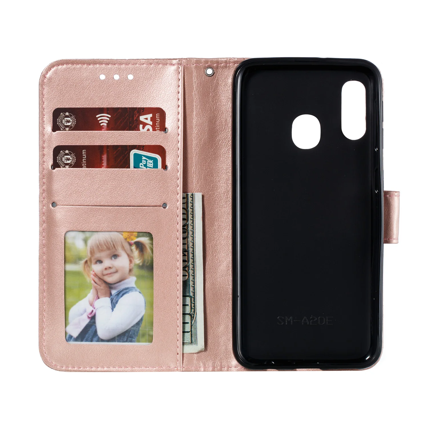 Lace Flip Floral Case for Samsung Galaxy A22 A51 M32 M12 A02 A12 M02 A32 A52 A72 A03S A31 A71 A21S S21 Ultra S2 Plus Wallet Bags
