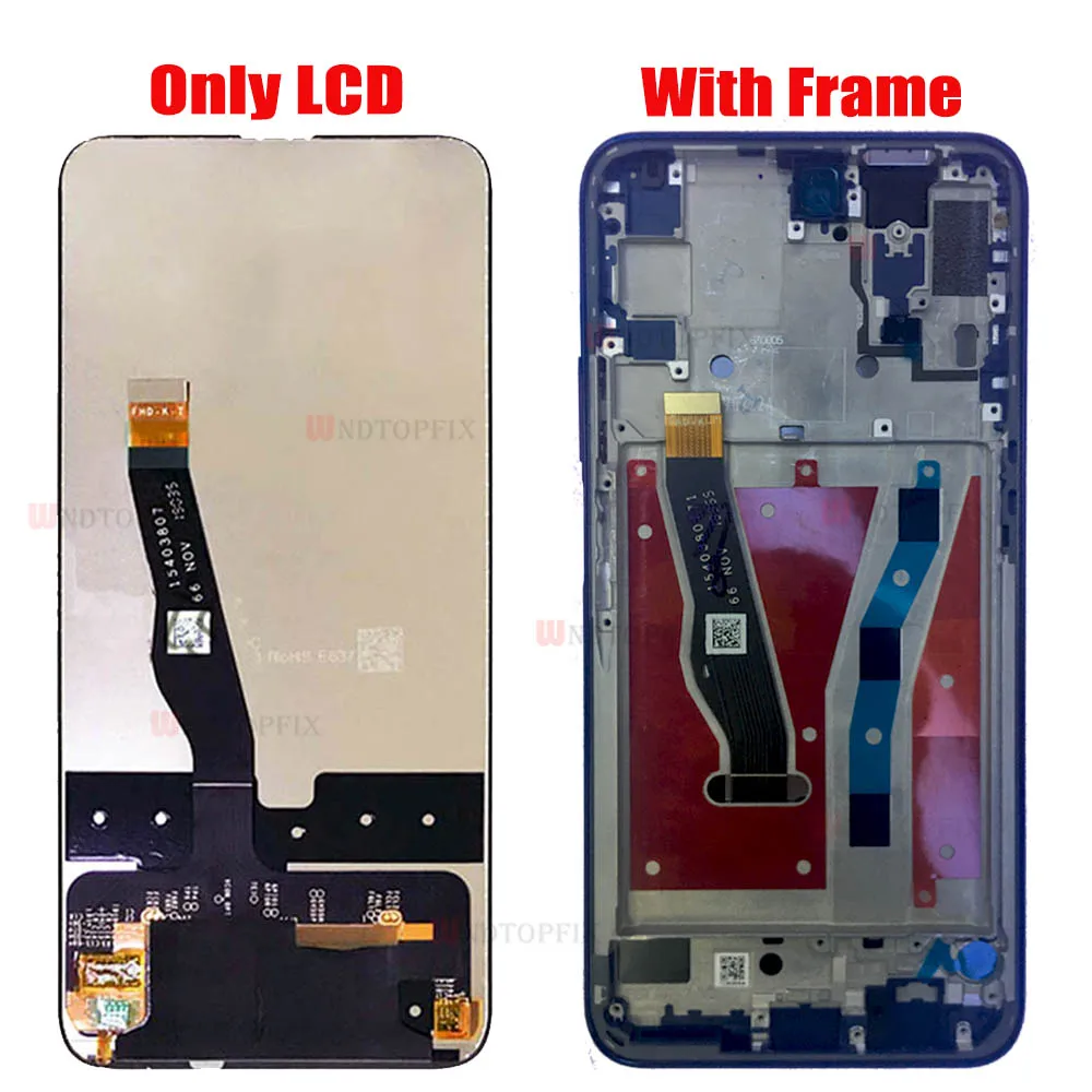 Imagem -02 - para Huawei Honor 9x Display Lcd Tela de Toque Digitador Assembléia Stk-lx1 para Huawei Y9s Lcd Stk-l21 Stk-lx3 Stk-l22 Tela 6.59