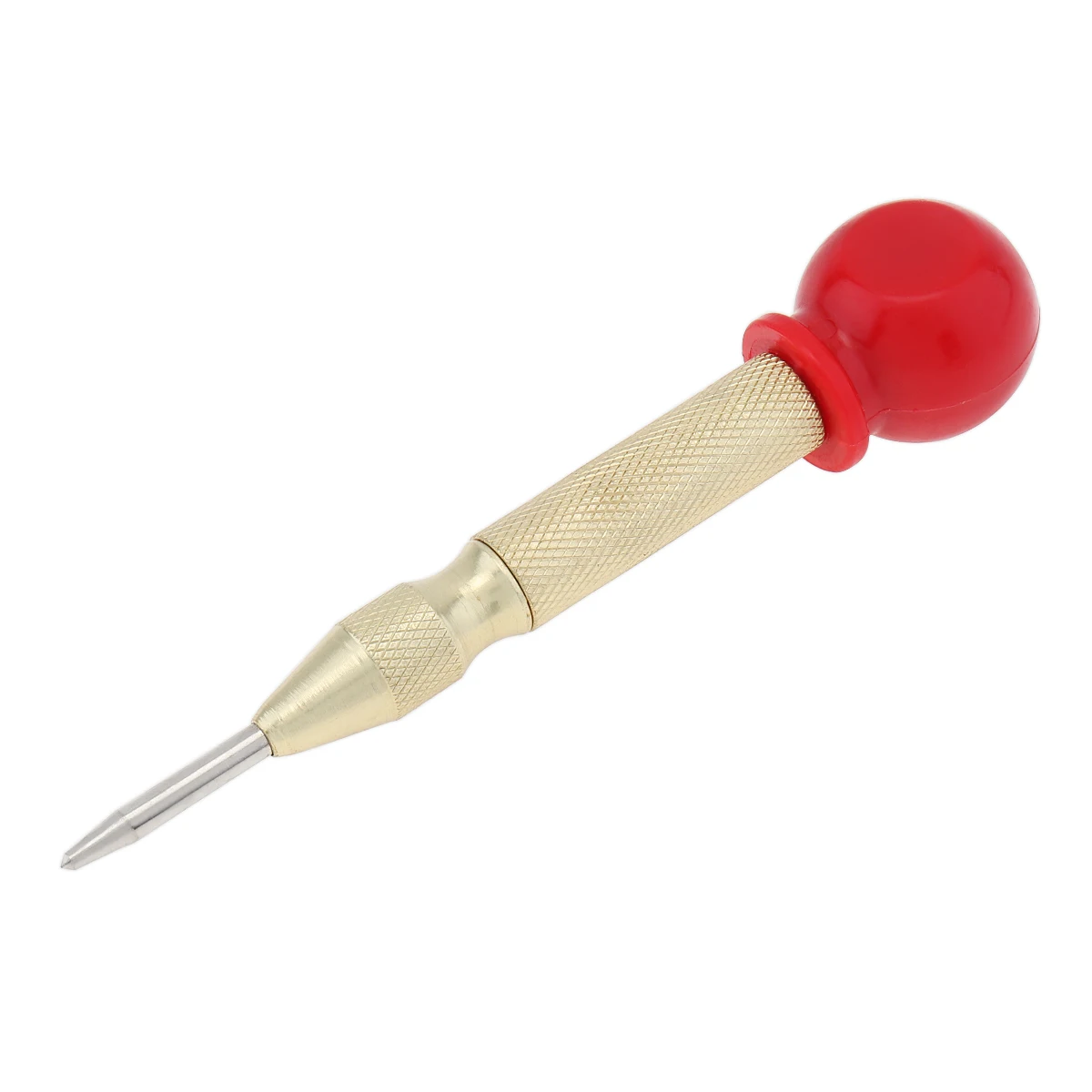 130mm HSS & ottone caricato a molla centro automatico punzone marcatura avviamento foro strumento trapano a mano per la lavorazione del legno metallo perforazione