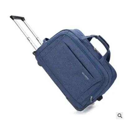 Wasser proof kabine gepäck tasche Roll beutel männer trolley taschen reisetasche auf rädern für frauen männer reise Oxford Rädern reisetasche