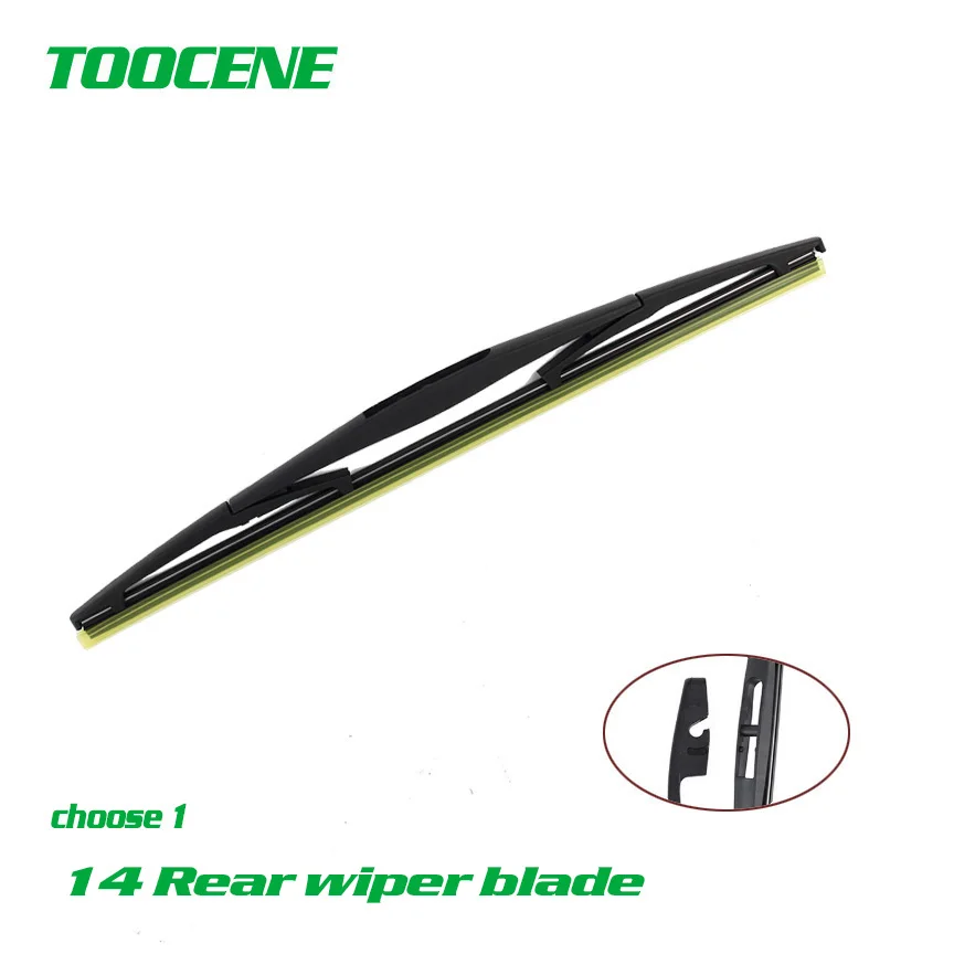 Front and Rear Wiper Blades For Nissan X-Trail 2007 -2013  size 24+16+14 Auto Windscreen Windshield Wipers  Car Accessories