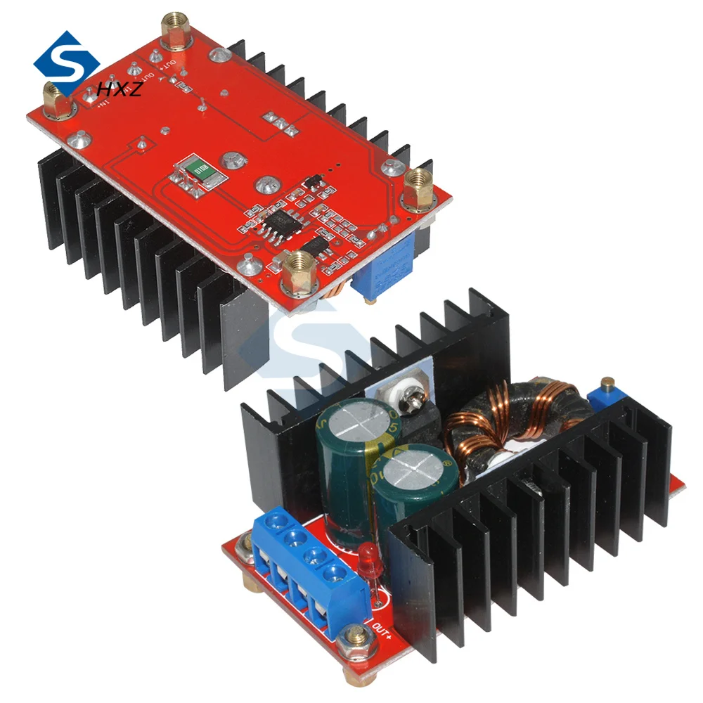 150W DC-DC Boost Converter Step Up Power Supply Module 10-32V To 12-35V 10A Laptop Voltage Charge Board