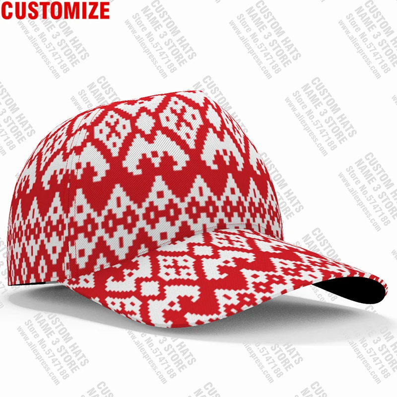 Belarus Baseball Cap Free 3d Custom Made Name Number Team Logo Blr Fishing Hat By Country Travel Belarusian Nation Flag Headgear