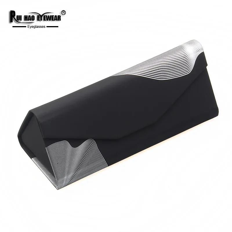 Unisex Triangle Glasses Box Optical Eyeglasses Case 4 Color Spectacles Case Eyewear Accessories