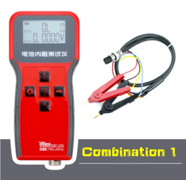 Probador de resistencia interna de batería, combinación de prueba de batería de litio de alta precisión YR1030 YR1035 Upgrade18650, bricolaje, 1