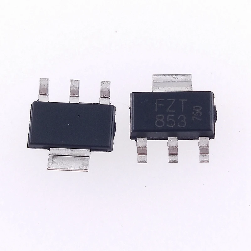 10 buah/lot asli FZT853 FZT953 Stock Stock NPN SOT-23 dalam persediaan