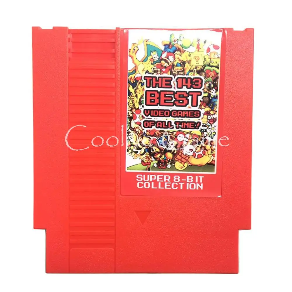 143 w 1 dla 72 Pin 8 Bit najlepsze gry wideo wszech czasรณw z Contra Ninja 1 2 3 4 Adventure Island Bomber Man Earthbound