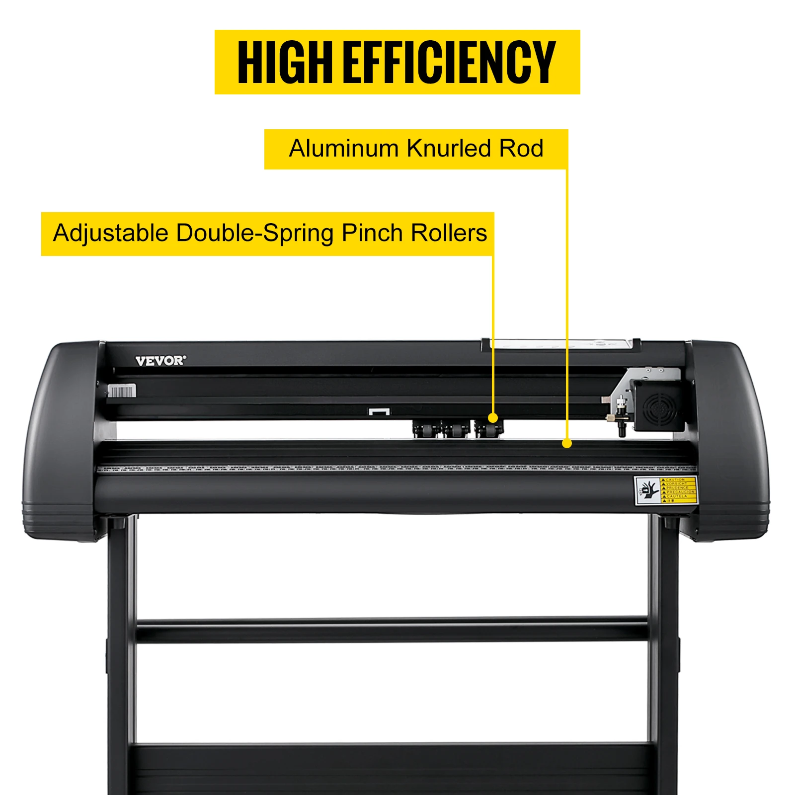 VEVOR Vinyl Cutter Machine Computer Windows Software 3 Blades LCD Screen 28Inch 720MM Max Paper Feed Printer Cutting Plotter