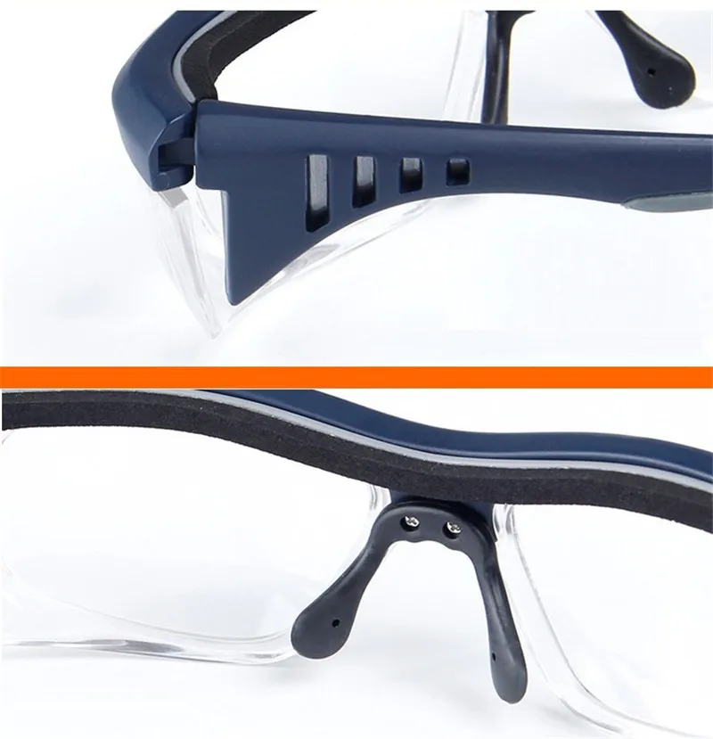 Vazrobe Safety Glasses Goggles Anti Splash Reading Glasses Male Women Protective Eyeglasses Glasses Frame Men Driving Outdoor