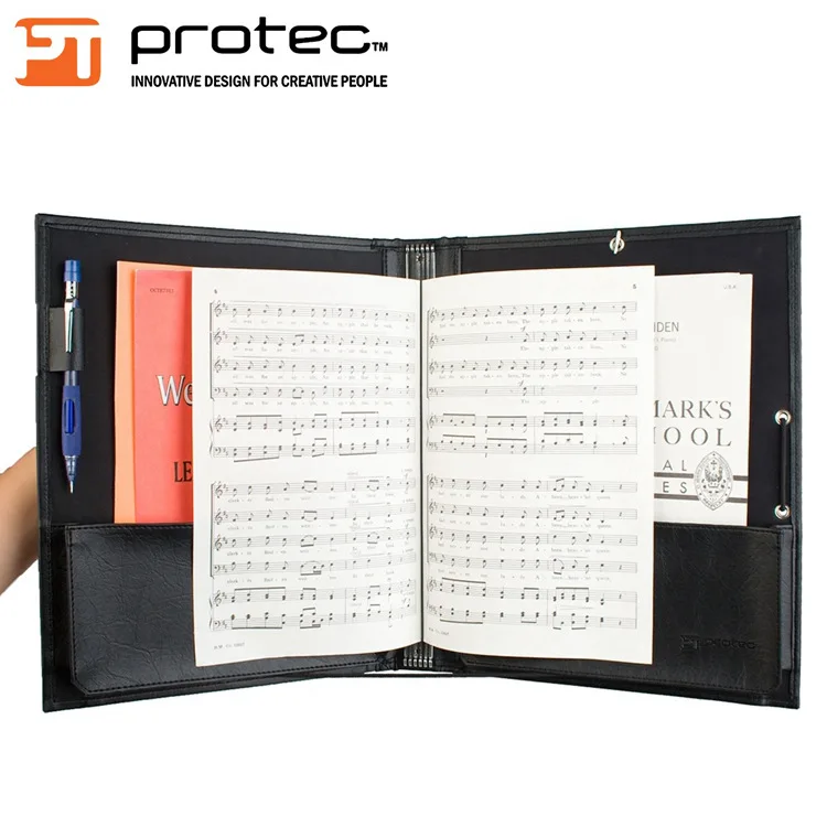 

PROTEC Music folder leather for chorus Easy to carry