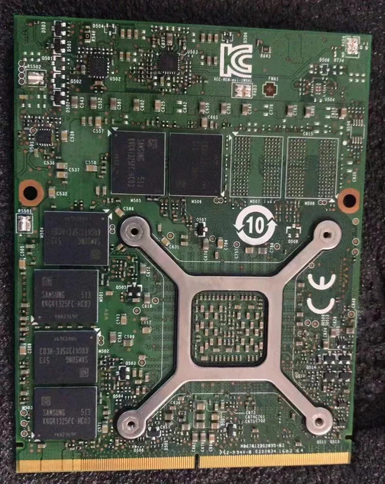 Placa de Vídeo de Vga para Msi Gtx 970m Ms1w0j1 Ver 10 3g Ddr5 192bit 16f3 16f4 1762 1763 Gt70 Gt60 Série Ge72