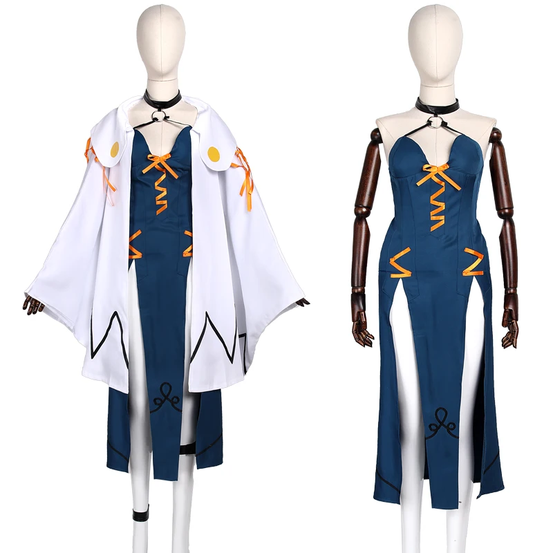 

CostumeBuy Fire Emblem Three Houses Professor Manuela Cosplay Women Dress Costume Full Outfits Custom Made