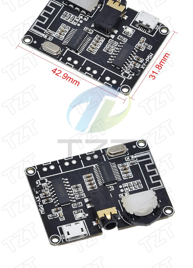 Bluetooth Audio Empfänger bord Bluetooth 4,1 BT 5,0 Pro XY-WRBT MP3 Lossless Decoder Board Wireless Stereo Musik Modul Mit Fall – Detail 32