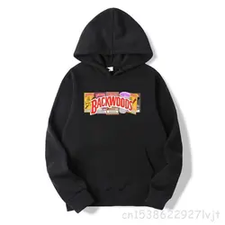 Nova marca masculina marca de moda esportiva backwoods impressão hoodies pulôver hip hop agasalho moletom com capuz sweats