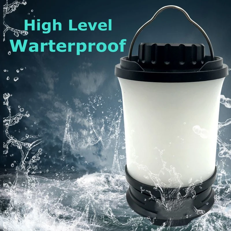 MingRay Ultra bright Camping Lantern IP65 AA battery Portable led light also tent lantern great for fishing road emergency