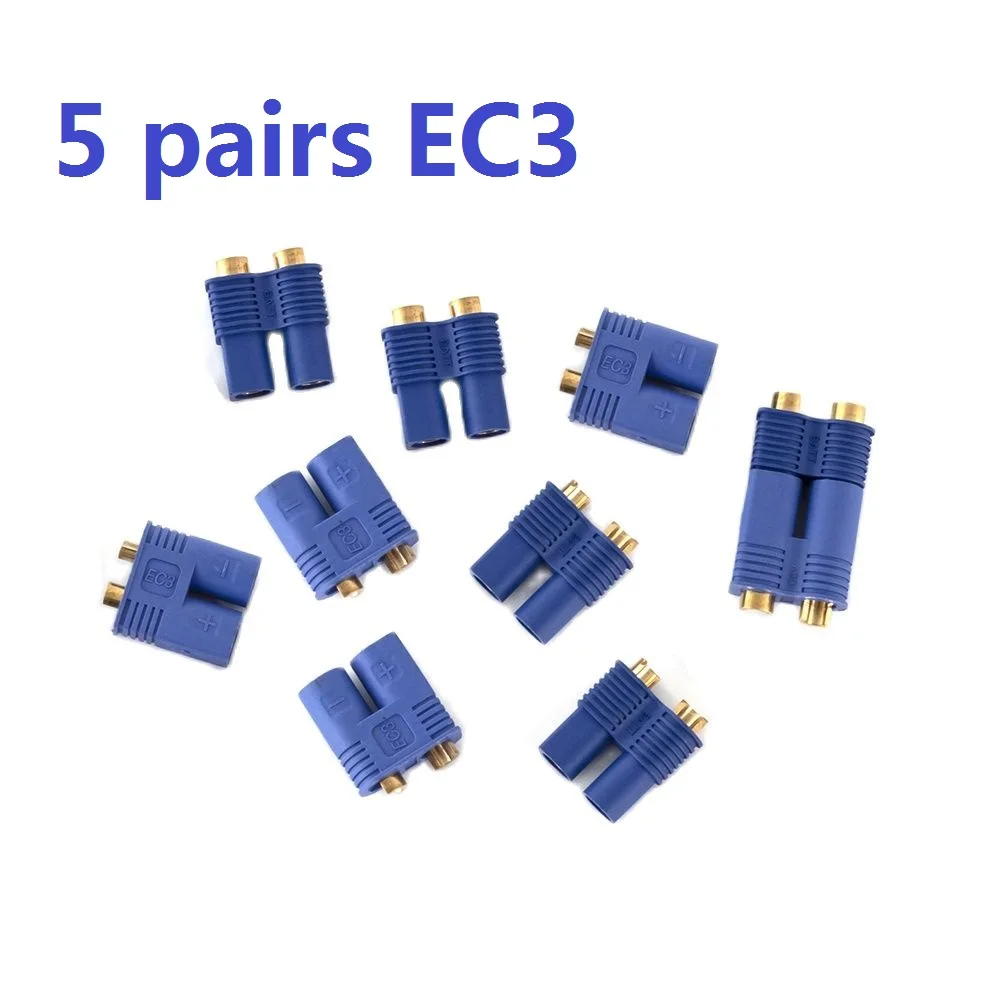 10pcs XT60 XT60H XT30U XT-60 Male Female XT30 XT90 T-Plug EC3 EC5 EC8Bullet Connectors Plugs For RC Lipo Battery