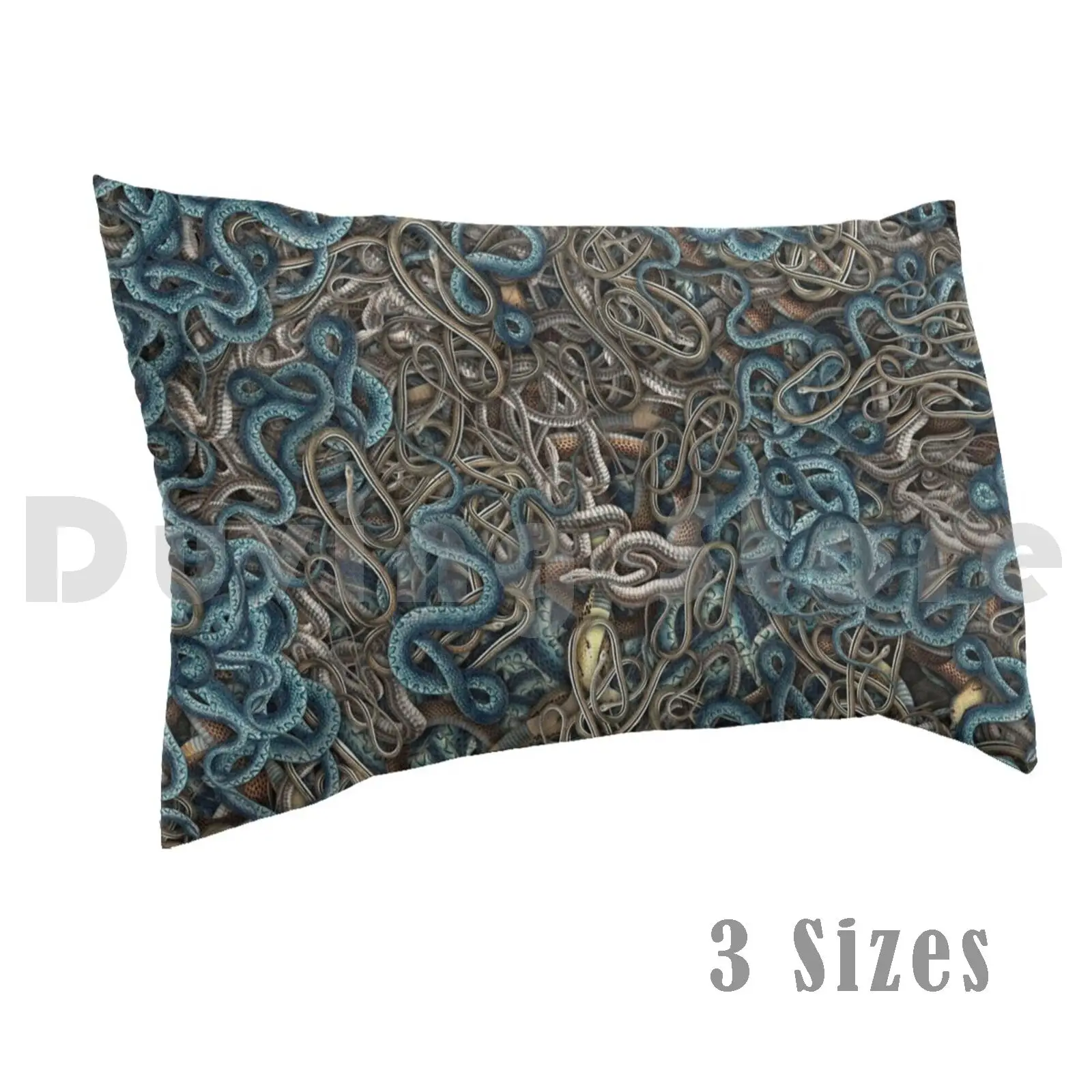 Indy's Nightmare Pillow Case DIY 50*70 Snake Snake Nature Animal Ball Python Mythology Python Red Reptile