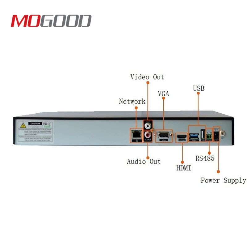 

MoGood Multi-language NVR 16ch 960P/720P or 12ch 1080P Support ONVIF Support English/Russian/ French/Spanish 20 Languages