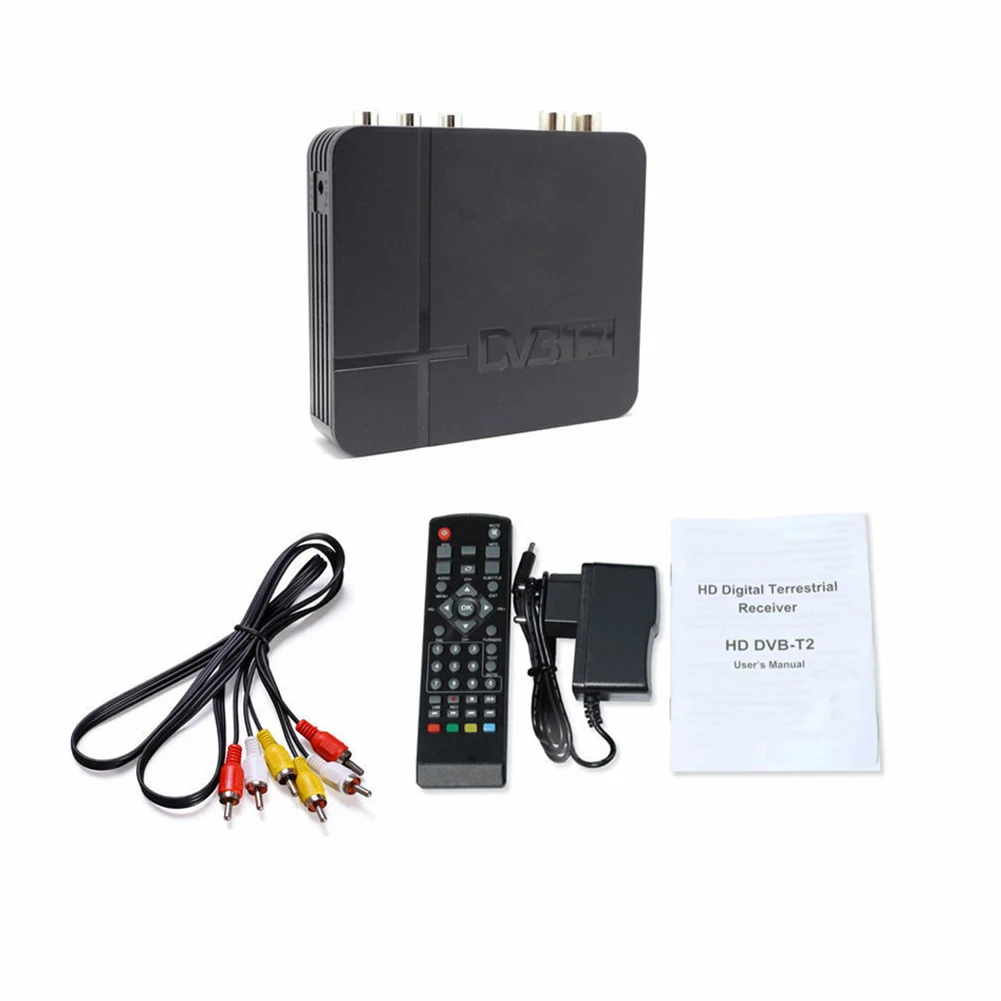 Mini HD DVB-T2 K2 WiFi Terrestrial Receiver Digital TV Box with Remote Control DVBT2 TVBox