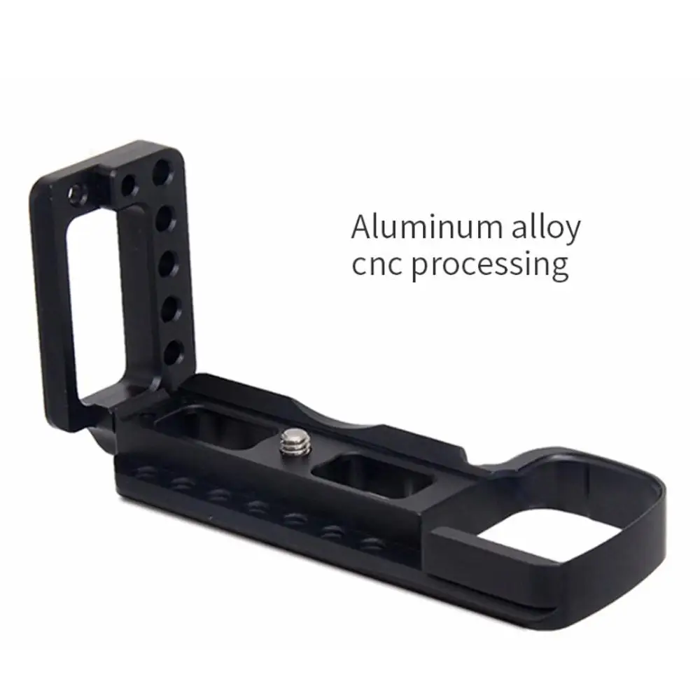 Quick Release L Plate Metal Hand Grip Arca Swiss Bracket Holder Compatible with Sony Alpha A6400 a6400 professional Versio