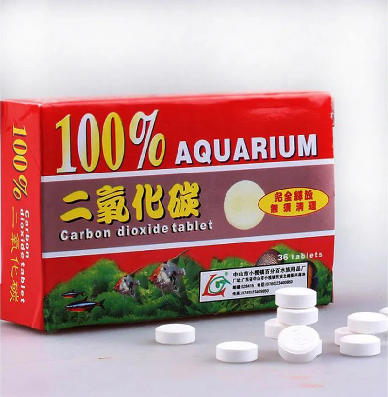 Co2 Tablets Aquarium Plants 36 Tabs Providing Same Function and Effect as Bottled Gas Co2 Easy to Use