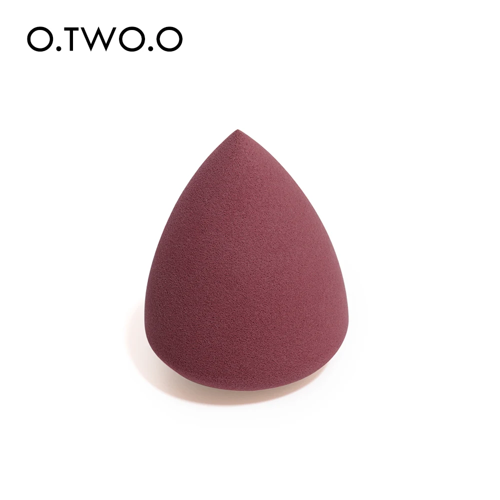 O.TWO.O  Red Wine Party  dry and wet dual-use makeup  beauty Soft skin-friendly Naturally not easily deformed 3D Cosmetics Puff