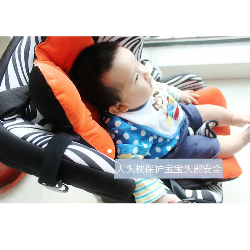 وسادة قطنية لعربة الأطفال حديثي الولادة بسيطة بنمط طباعة منقط وسادة مقعد لعربة الأطفال خفيفة الوزن وسادة مقعد لعربة الأطفال