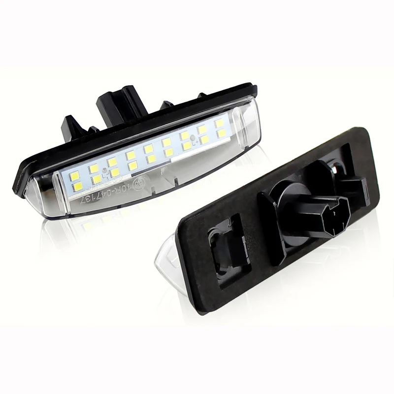 2Pcs CanBus LED Car Number License Plate Lights Lamp For Lexus IS200 IS300 LS430 GS300 GS430 GS400 ES300 ES330 RX300 RX330 RX350