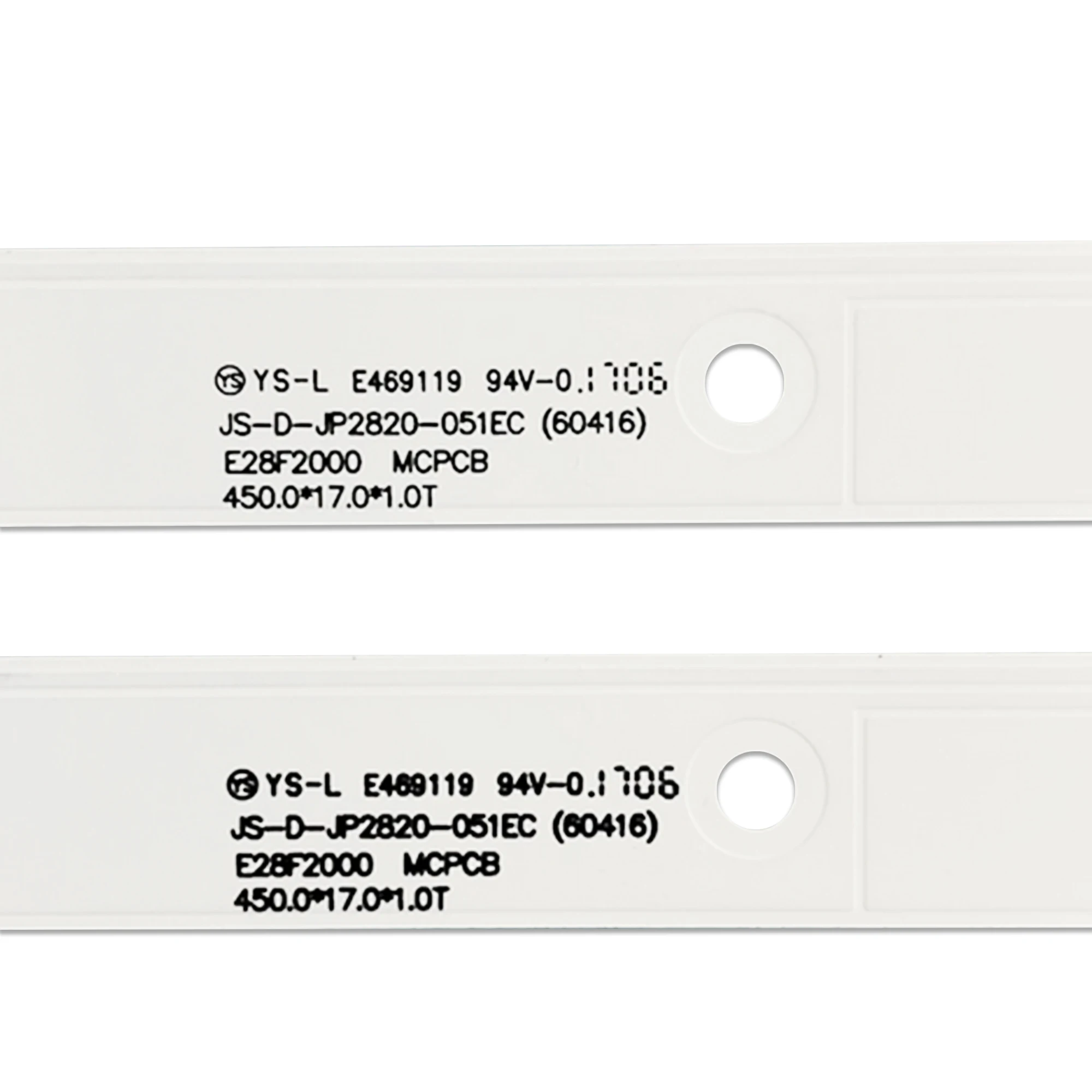 LED Backlight Strip for JS-D-JP2820-051EC(60416) E28F2000 D28-F2000