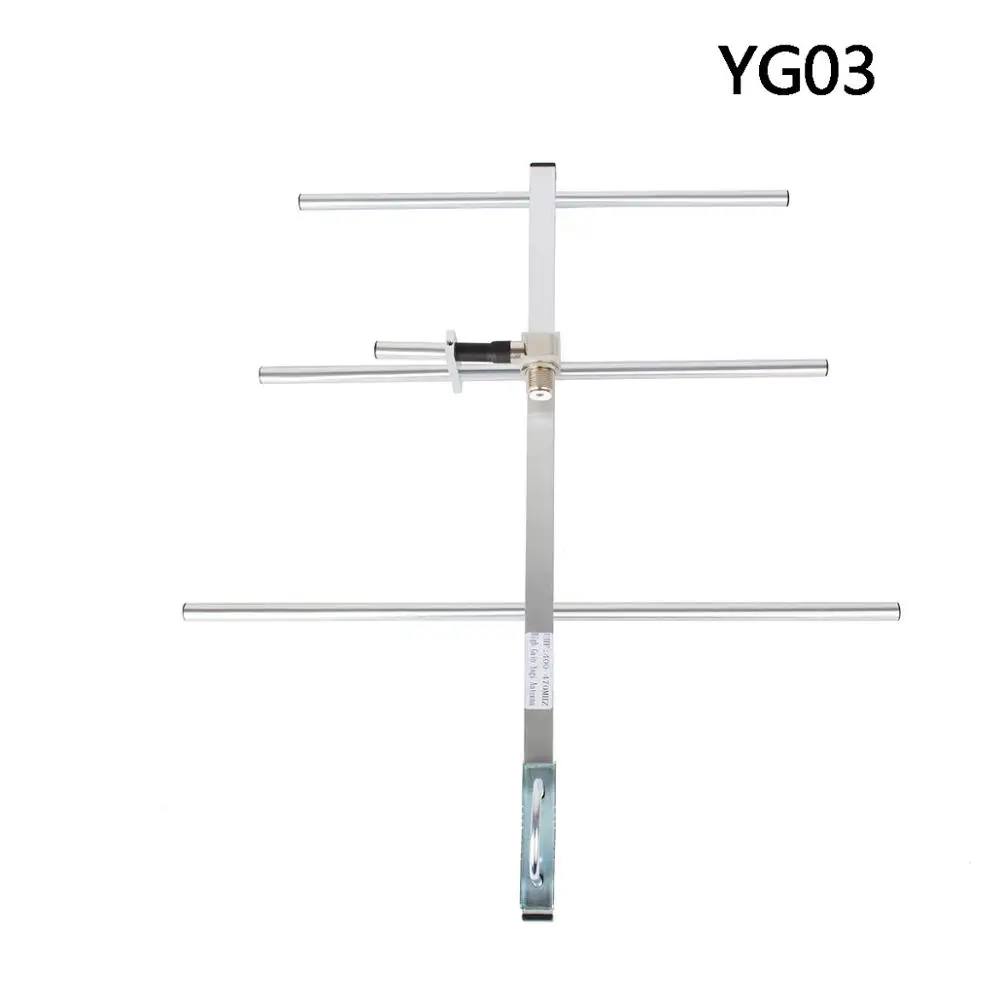 HYS Yagi Antenna Dual Band VHF/UHF 100W High Gain 9.5/11.5dBi Outdoor Antenna for Baofeng Yaesu Kenwood Radio Repeater