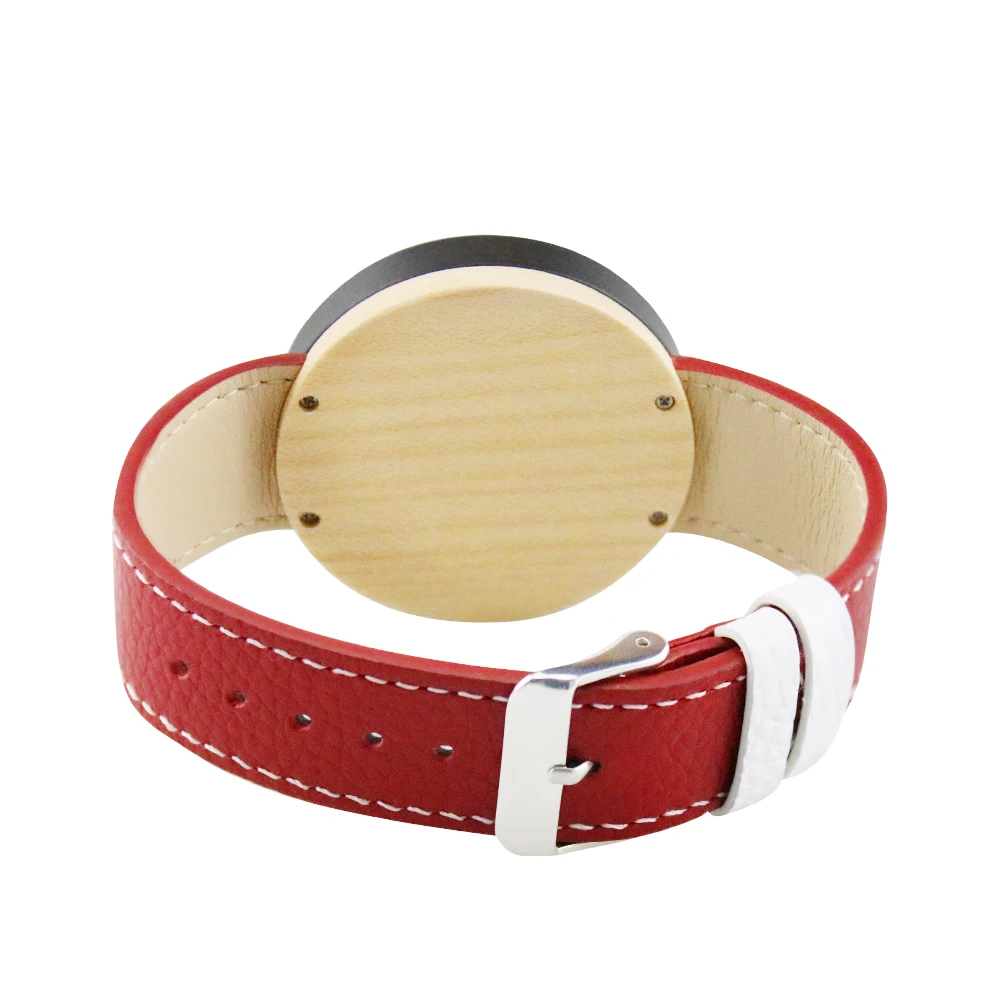 Wooden Wristwatch Watch Women Men Top Luxury Brand Date Display Digital LED Watch