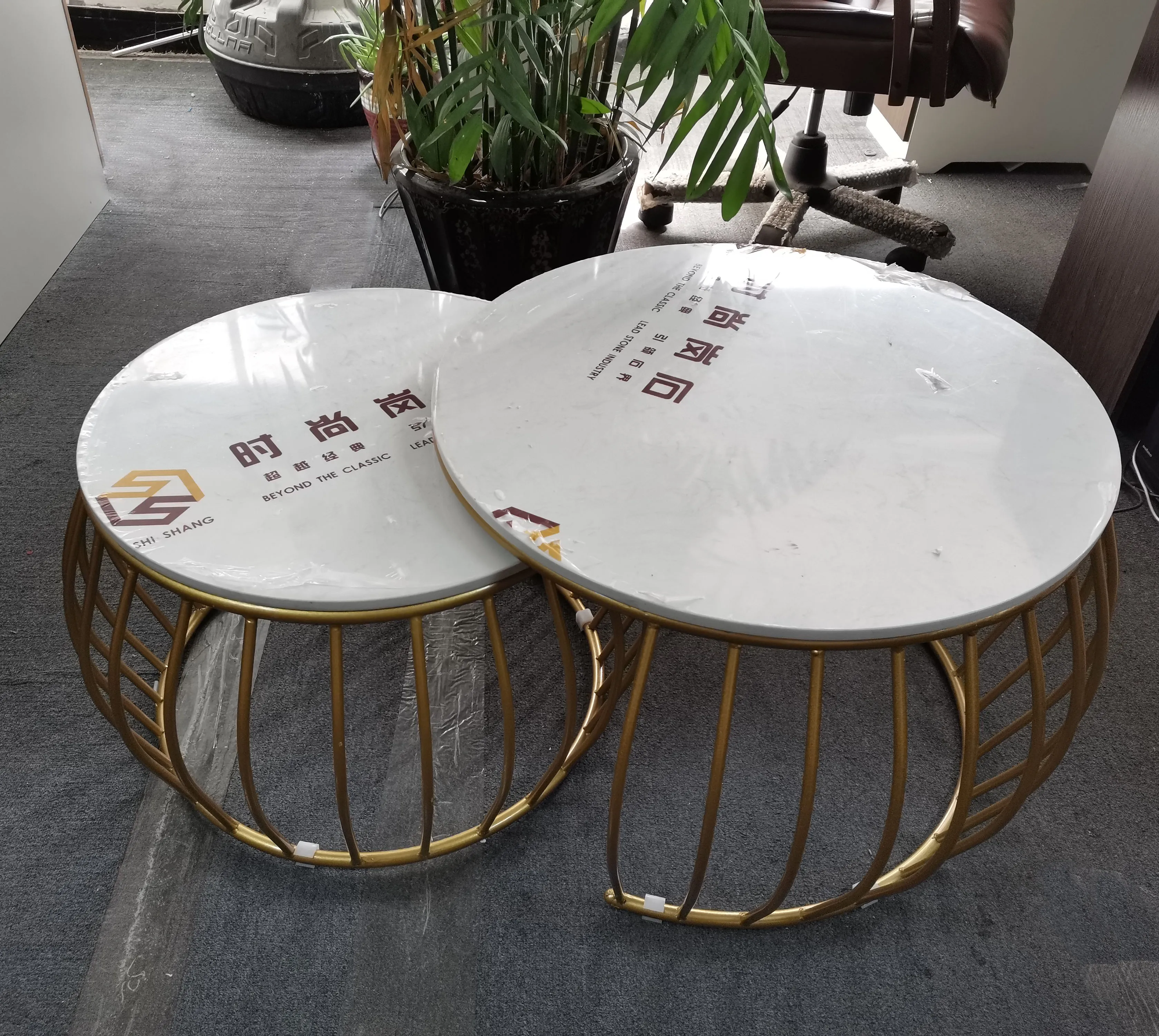 Home Furniture журнальный столик Marble Coffee Table for Living Room End Coffee Table Modern Sofa Center Round Tea Table