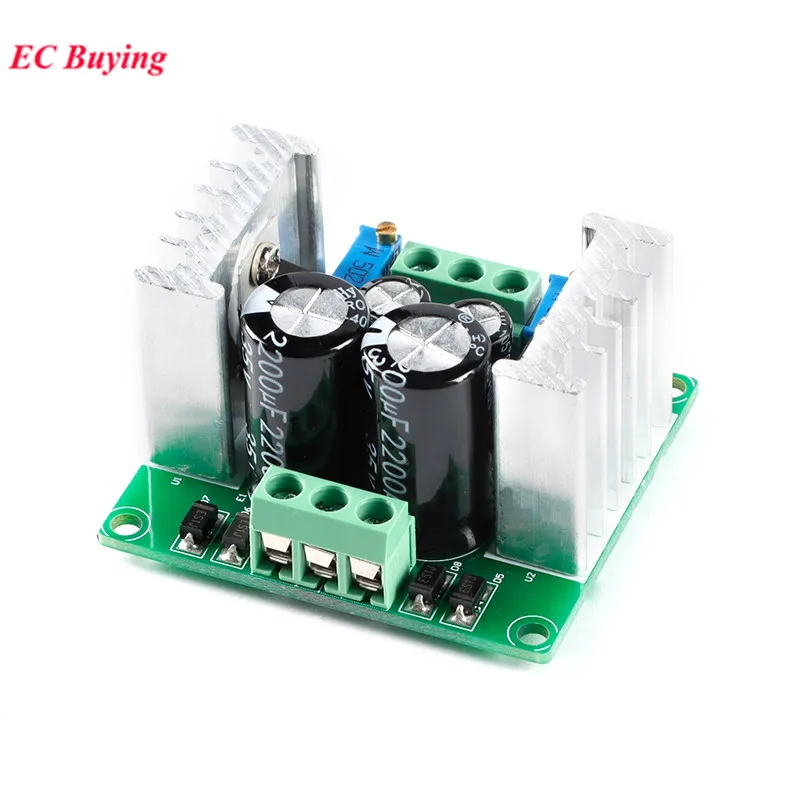 LM317/LM337 AC-DC Adjustable Converter Front-stage Positive Negative Rectifier Filter Board OP Amplifier Regulator Power Module