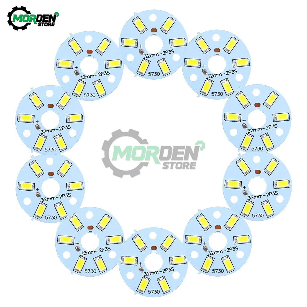 10PCS 3W 5730 FÜHRTE Emittierende Diode SMD Highlight Lampe Panel LED Board Licht Weiß