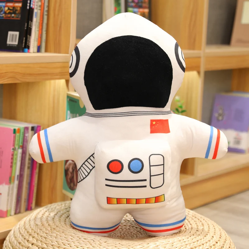 Nizza 1pc Plüsch Astronaut Raumschiff Spielzeug Gefüllte Weiche Puppe Cartoon Kissen Kinder Spielzeug Kreative Flugzeug Kinder Jungen Geburtstag Geschenk – Detail 4