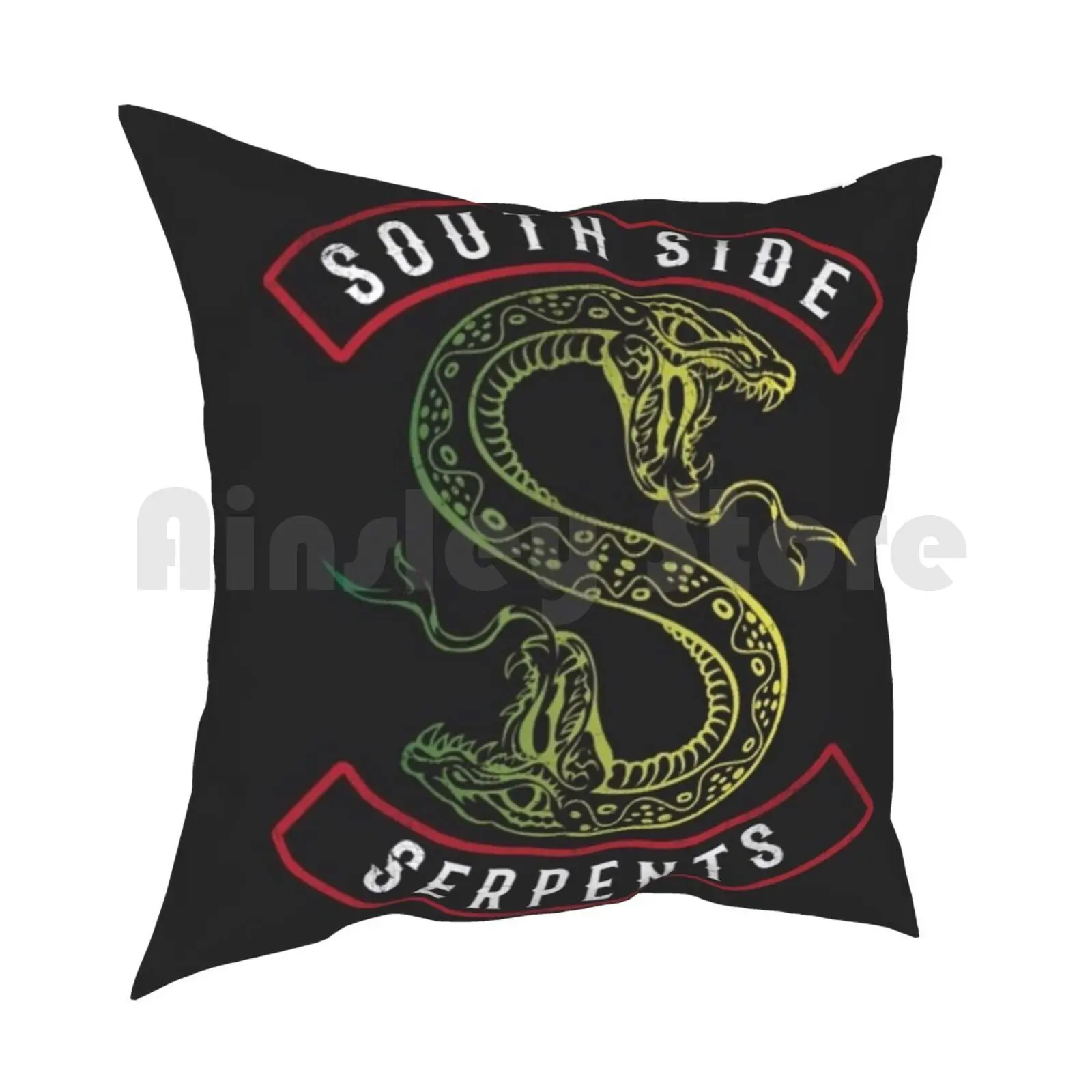 Riverdale South Side Serpents Pillow Case Printed Home Soft DIY Pillow cover Riverdale Archie Comics Tv Shows Tv Cole