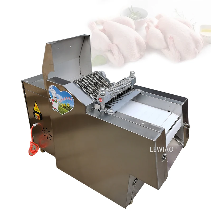 Mesin pemotong daging otomatis, mesin pemotong bongkah ayam payudara kubus