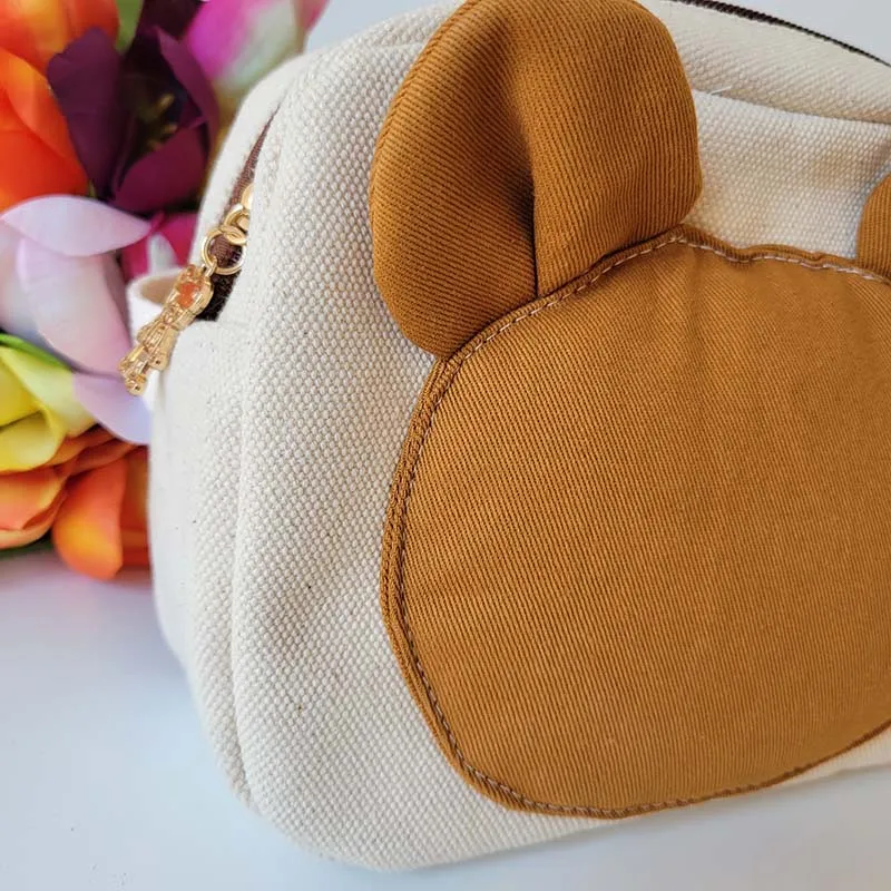Personnalisez les enfants mode taille sac garçon fille mignon dessin animé maternelle sac à bandoulière porte-monnaie sauvage poitrine sac ours sac