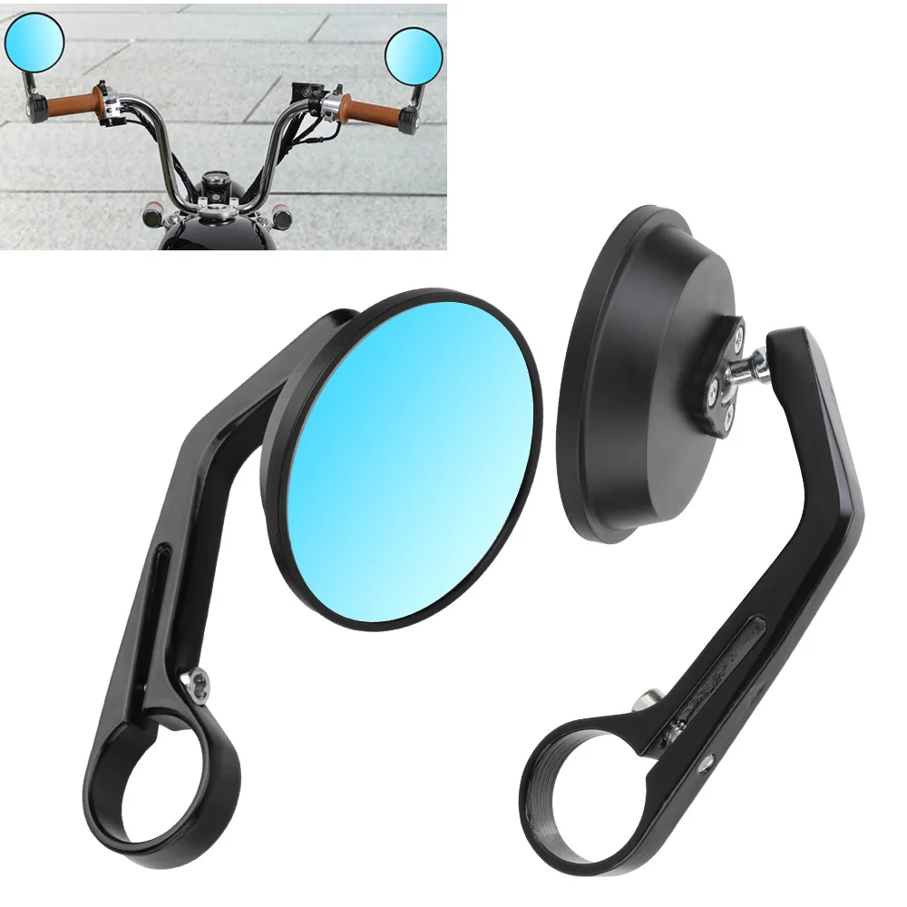 

Rear View Mirrors Motorcycle Handlebar 7/8" Parts Motorbike Accessories Universal For Honda BMW Suzuki Dirt Pit Bike Cafe Racer