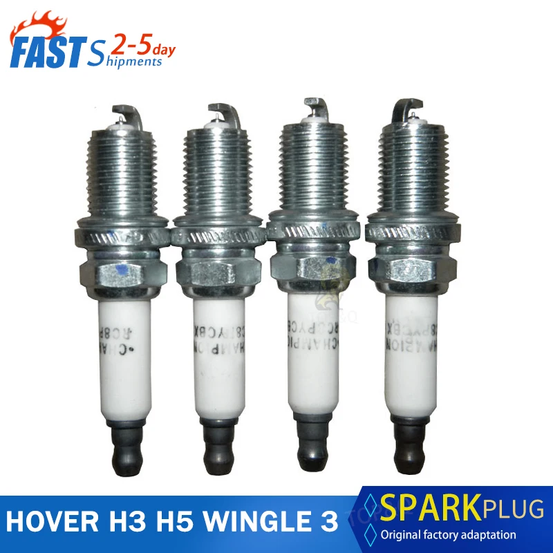 

Spark plug for Great Wall HOVER H3 H5 WINGLE 3wingle 5 6 voleex C30 C20R FLORID Original accessories