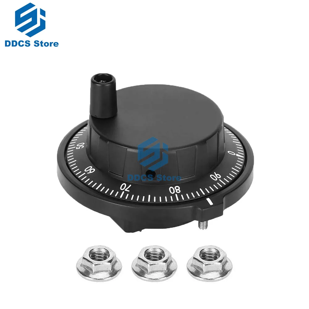 

80MM 100P CNC pulse handwheel bearing axial handwheel electronic pulse generator handwheel encoder milling cutter