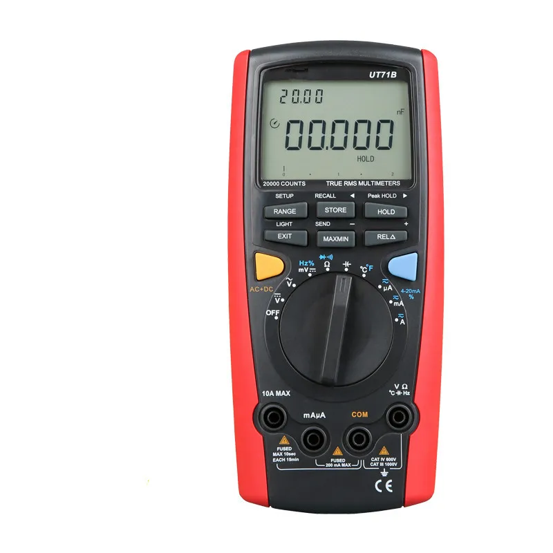 UNI-T UT71B True RMS multimeter digital professional 19999 display esr meter multimeter temperature electrical measuring