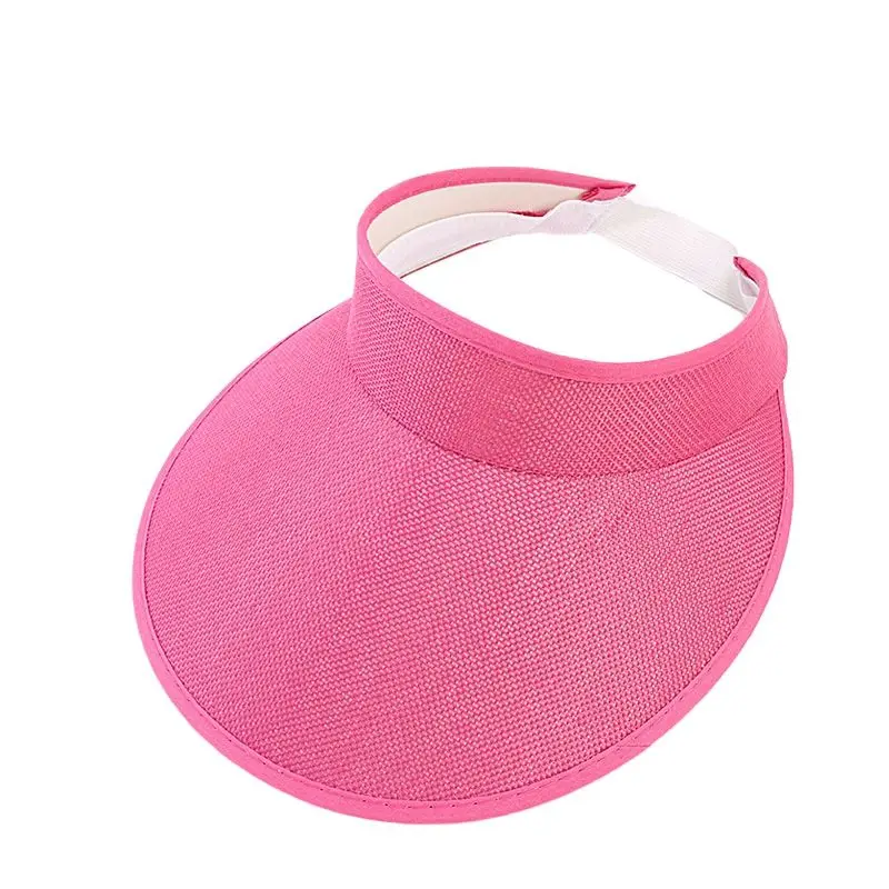 Sun Visors For Women Faux Linen Fashion Hats For Women Sports Visor Women hats