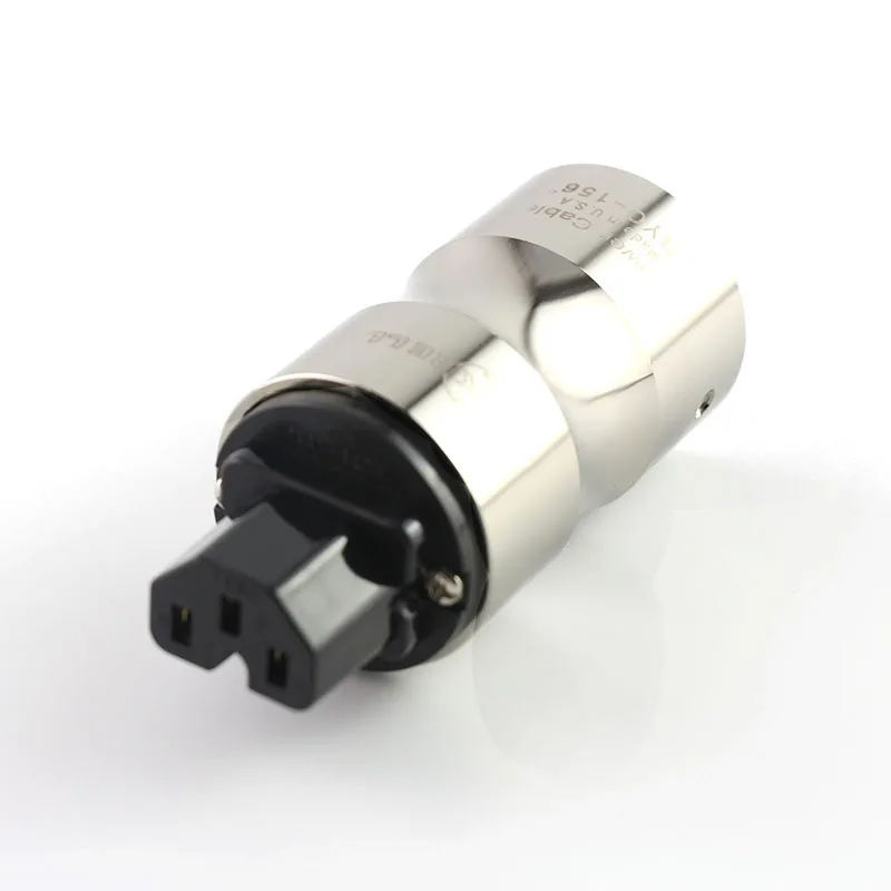 Hifi  Krell CRYO-156 Gold plated EU  Power Plug  IEC Audio Connector HiFi AC Power Cord Plugs For Audiophile DIY Mains Cable