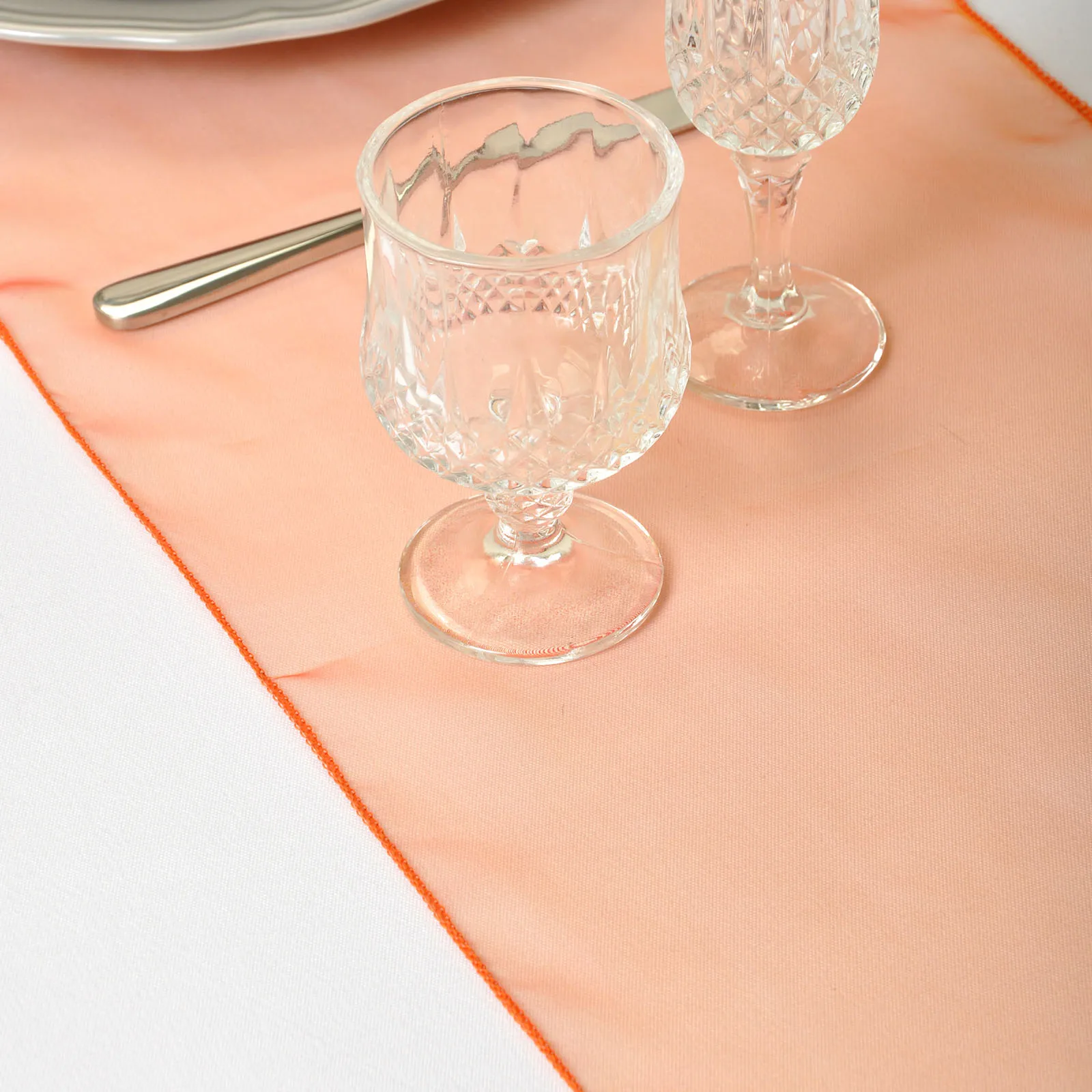 10pcs Organza Table Runners Dining Gold 30CM X 275CM Wedding Banquet Christmas Supply Party Decorations 12in x108in