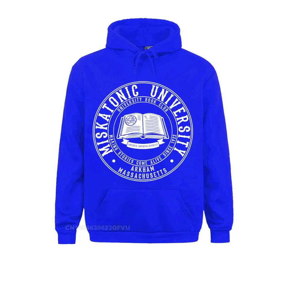 Miskatonic University Book Club Hoodie Men Necronomicon Call Of Cthulhu Cthulu Lovecraft Cotton Women Oversized