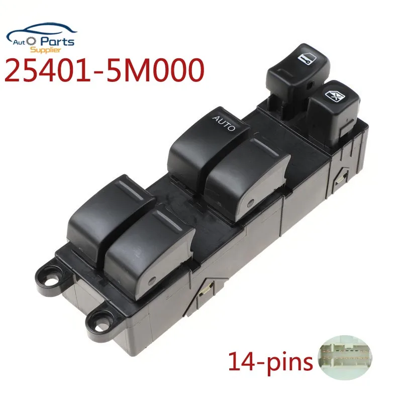 New 25401-5M000 Power Window Master Control Switch For Nissan Sentra 2000 2001 2002 2003 2004 2005 2006 254015M000